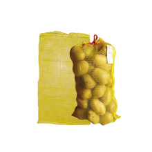 Dapoly customized pp leno tubular virgin material drawstring mesh bag